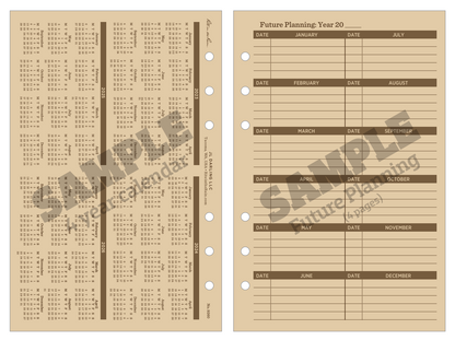 Rite in the Rain 防水紙 - 標準每日計劃本補充頁/Standard Daily Planner Ref