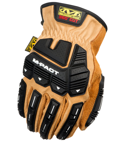 Mechanix - 皮革防衝擊手套/ LEATHER M-PACT® DRIVER F9-360